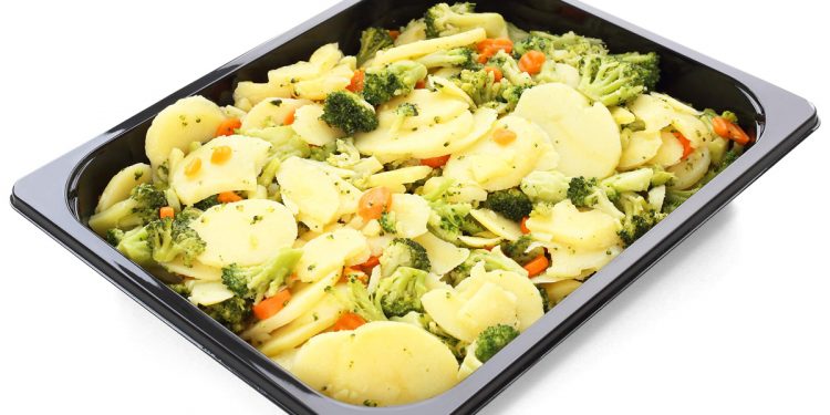 Vegetarische Kartoffel-Broccoli-Pfanne